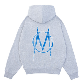 Bluza Zip Plaid Monument