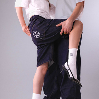 Szorty Loose Monument Raw Denim