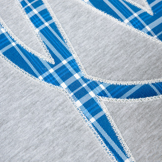 Bluza Zip Plaid Monument