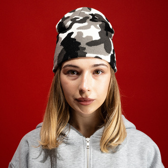 Czapka Zimowa Snow Camo