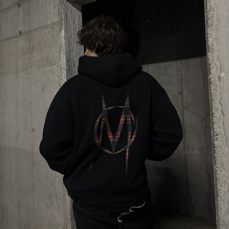 Bluza Zip Plaid Monument